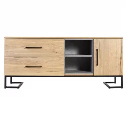 ТВ тумба Лофт (ТВ) Дуб натур/Бетон / Loft