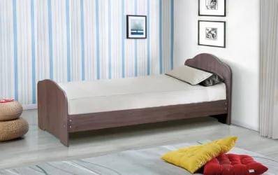 Кровать на уголках №1 900*2000 Ясень Анкор темный