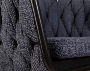 Стул барный ДОБРИН ЛЕОН Синяя ткань ЛАР-275-29 / DOBRIN LEON LAR-275-29