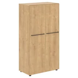 Шкаф с глухими средними дверьми ЛОФТИС ЛМC 80.1 Дуб Бофорд / LOFTIS LMC