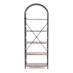Стеллаж ВС-03 60кс30кс166 см, бурнт / WS-03 60x30x166 burnt