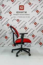 Кресло офисное (ВБ13) Трек выставочный образец Красное / Trek