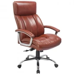 Кресло руководителя ЕЧаир CС-8822Е-1 296592 Коричневое / EChair CS-8822E-1