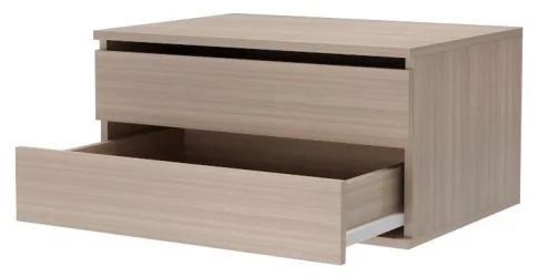 Тумба с 2 ящиками Хит-Т-14 Дуб млечный