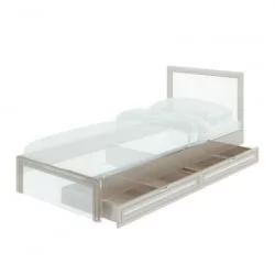 Ящики для кровати Остин Модуль №24 Ясень шимо светлый/белый