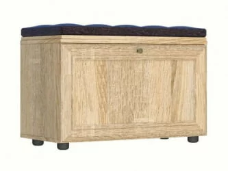 Тумба для обуви Оскар-7 (А) Модена 05 Дуб сонома светлый Крем