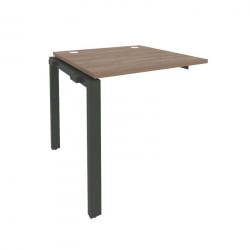 Наборный элемент рабочей станции на П-образном м/к ОНИКС О.МП-1.НРС-0.8 Дуб Аризона/Антрацит / ONIX O.MP-1.NRS-0.8