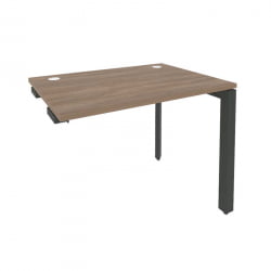 Стол-приставка на П-образном м/к к опорным элементам ОНИКС О.МП-СПР-1.7 Дуб Аризона/Антрацит / ONIX O.MP-SPR-1.7