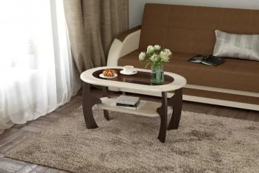 Стол в гостиную Маджеста-2 Венге Клен Азия