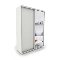 Шкаф для одежды Акцент-Сим ДЗ 1400х600  Выбеленное дерево