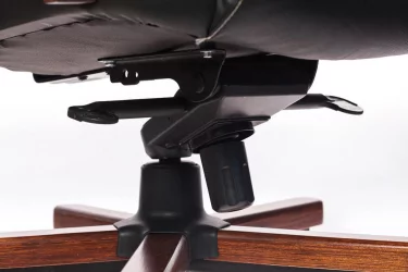 Кресло руководителя Бюрократ Т-9923ВАЛНУТ/БЛАCК / T-9923WALNUT/BLACK