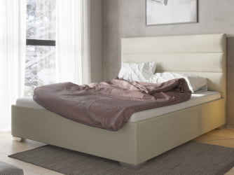 Кровать Вивиен 80кс200 велюр Севен 115 / Vivien 80x200 Seven