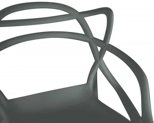 Стул барный ДОБРИН МАСТЕРС БАР Серый ГР-04 / DOBRIN MASTERS BAR GR-04