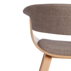 Стул ВИМТА (мод.8021) дерево / ткань, 69х56х77 см, натуральный/бежевый, Аимкаса 5 / VIMTA (mod.8021) Aimcasa