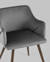 Стул Монарх НЕВ Серый / NEW