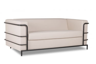 Диван четырехместный Аполло 2.0 (4Д) Кремово-белый Еуролине 9100 / Euroline