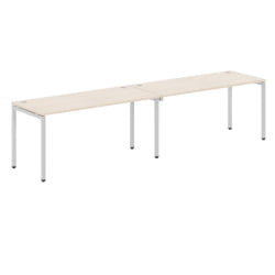 Стол двойной КСТЕН-С КСВСТ 3270 Бук тиара/серый / XTEN-S XWST