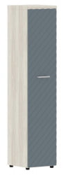 Шкаф колонка с глухой дверью и топом Торр ЛУКС ТЛХC 42.1 Сосна Эдмонд Серо-голубой / Torr LUX TLHC