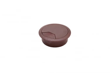 Лючок круглый, пластмассовый CБМ33620003 Темно-коричневый / CBM33620003