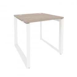 Стол рабочий на О-образном м/к ОНИКС О.МО-СП-0.8 Дуб Аттик/Белый / ONIX O.MO-SP-0.8