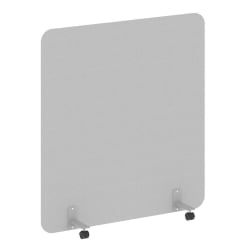 Перегородка на металлических опорах, на роликах Р-лине ДП.Р-140-150 Серый / R-line DP.R-140-150