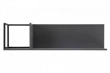 Полка в гостиную CИТЙ 400955831х Графит / CITY 400955831h