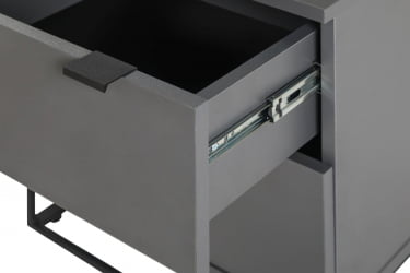 Тумба дизайнерская CИТЙ 400955821х Графит / CITY 400955821h