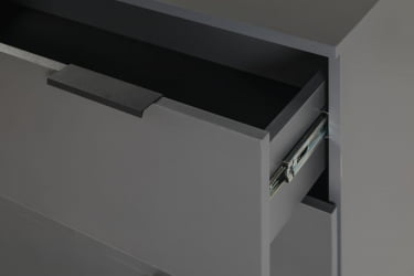 Комод CИТЙ 400955801х Графит / CITY 400955801h