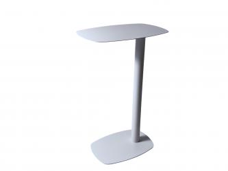 Журнальный столик Еанна Л металл белый / Eanna L