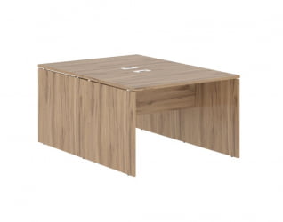 Рабочая станция ЕДИС ЕД2СТ 1180 Дуб Денвер светлый Белый / EDIS ED2ST