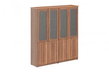 Шкаф высокий 2-х секционный комбинированный РХC 180.2 Орех Даллас / RHC