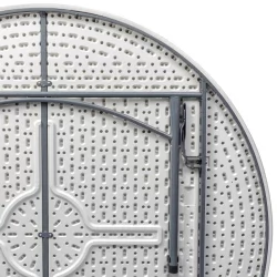 Стол круглый складной Кейт 180 см Белый