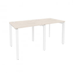 Рабочая станция на П-образном м/к ОНИКС О.МП-РС-2.0.7 Денвер Светлый/Белый / ONIX O.MP-RS-2.0.7