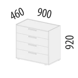 Детский комод Аляска 501.09