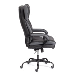 Кресло руководителя Дуке метал БЛ кож/зам/ткань, черный/серый, 36-6/12 / Duke metal BL