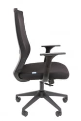 Офисное кресло CХАИРМАН 500 ЛТ (ЛТ) Б/П ткань Черный / CHAIRMAN (LT)