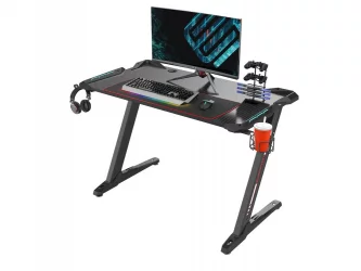 Геймерский стол Еурека З1-С Черный / Eureka Z1-S