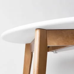 Стол обеденный Орион Плус 100кс100 Орех / Plus 100x100