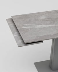 Стол Арнон 120-180/80/76 см керамика Ларка грей / Larka grey