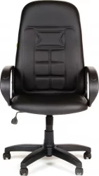 Кресло руководителя CХАИРМАН 727 Терра матовый черный / CHAIRMAN
