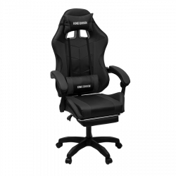 Геймерское кресло 1209-1 КИНГКУЕЕН, цвет черный, 1209-1-блаcк-масс / KINGQUEEN, 1209-1-black-mass