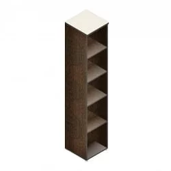 Шкаф для документов узкий Р.П-1 венге