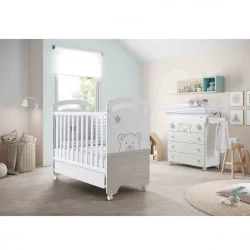 Детский комод Микуна Бубу Б-970 Вхите Беиге Старс / Micuna Bubu B-970 White Beige Stars