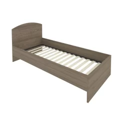 Кровать с ортопедическим основанием и изголовьем ЛИГХТ С-КИ-90 Вяз Благородный / LIGHT