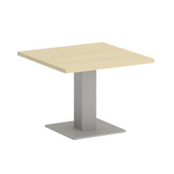 Стол журнальный квадратный ХОМЕ ОФФИCЕ ВР.СП-5-60.2Г Клен/Серый металл / HOME OFFICE VR.SP-5-60.2G