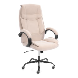 Кресло руководителя ОРЕОН металБЛ велюр, бежевый, 7 / OREON metalBL