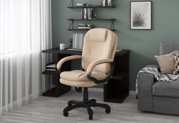 Кресло руководителя CХАИРМАН ДОМ (Хоме) 668 Бежевый / CHAIRMAN (Home)