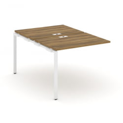 Двойной наборный элемент рабочей станции CОНCЕПТ CН.ДНРС-001 Сандал Янтарный Белый / CONCEPT CN.DNRS-001