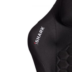 Кресло иШарк ткань, черный / iShark