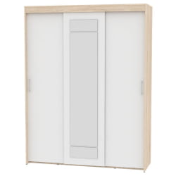 Шкаф-купе Т-3-230х175х60-М(ДСС-Белый-2) / T-3-230х175х60-M(ДСС-Белый-2)